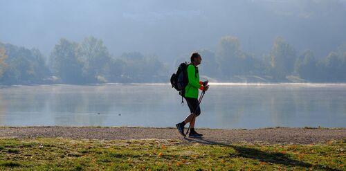 Nordic Walking - Mit Stöcken in Schwung